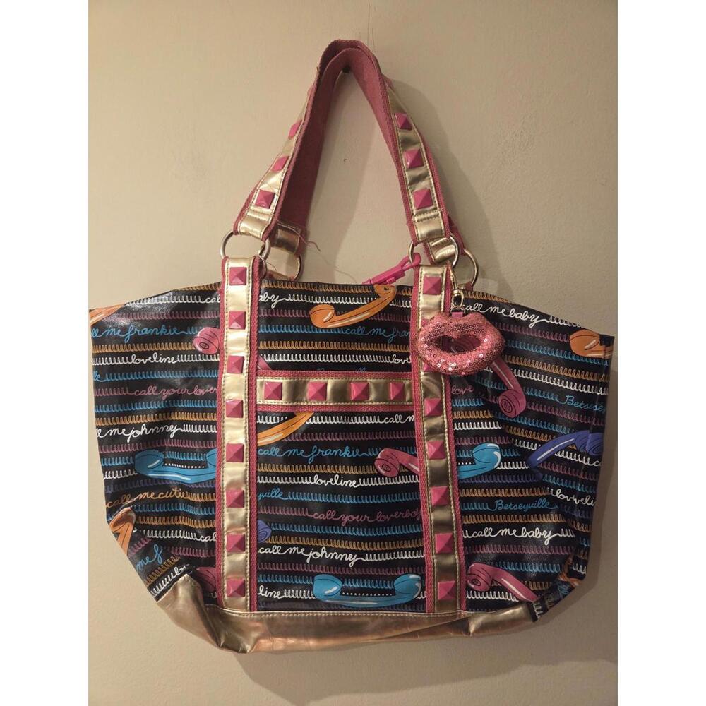 Betsy Johnson Vintage Call Me Purse